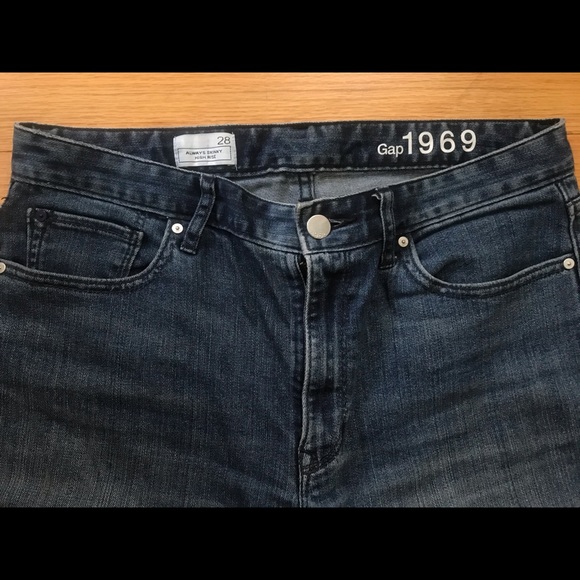 GAP Always Skinny 1969 High Rise Jeans - Picture 4 of 7